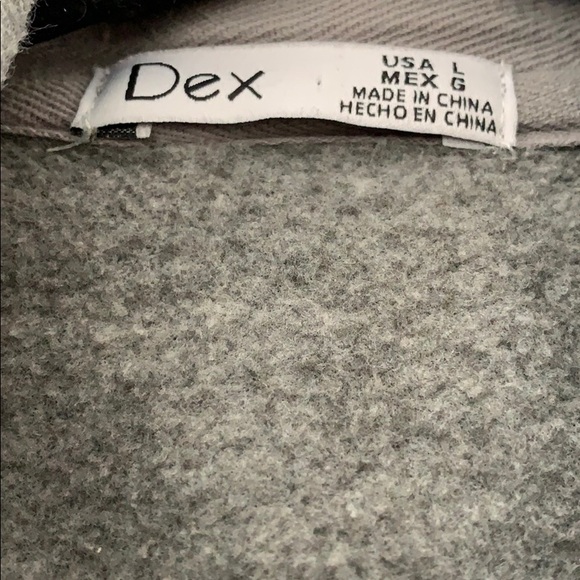 Dex heavy grey cardigan - Picture 2 of 4